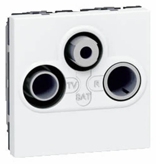 Image principale de Prise TV / FM / SAT à assembler Mosaic, LEGRAND blanc