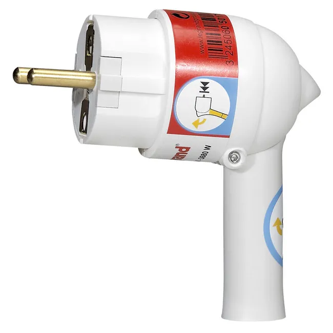 Image principale de Fiche électrique mâle 2p+t, 16 A, LEGRAND