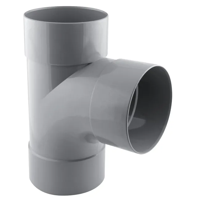 Image principale de Culotte PVC évacuation 87° femelle/femelle Ø125