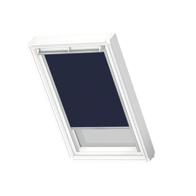 Image principale de Store fenêtre de toit VELUX occultant bleu DKL SK06 1100S, cadre gris