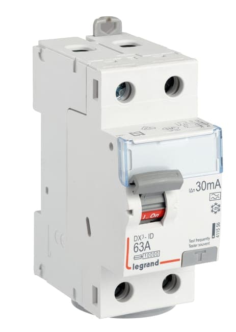 Image principale de Interrupteur différentiel à vis 63A 30 mA type A - LEGRAND