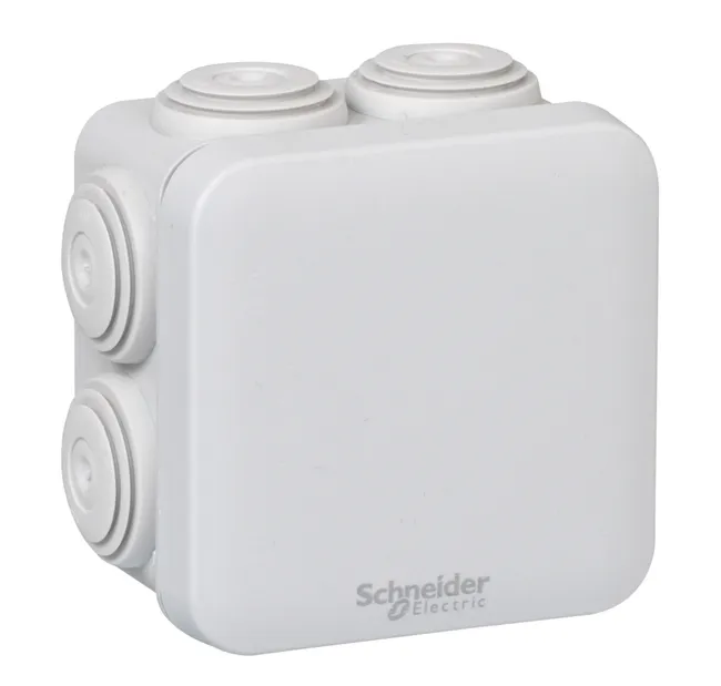 Image principale de Boîte de dérivation carrée 7 entrées 80x80x45mm Mureva Box, SCHNEIDER ELECTRIC