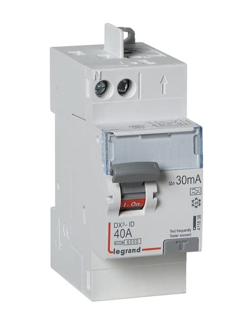 Image principale de Interrupteur différentiel automatique 40A 30 mA type A - LEGRAND