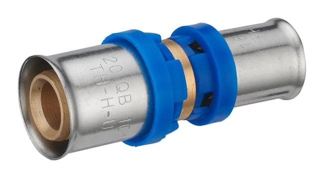 Raccord jonction réduite multicouche à sertir Diam.20-16 mm