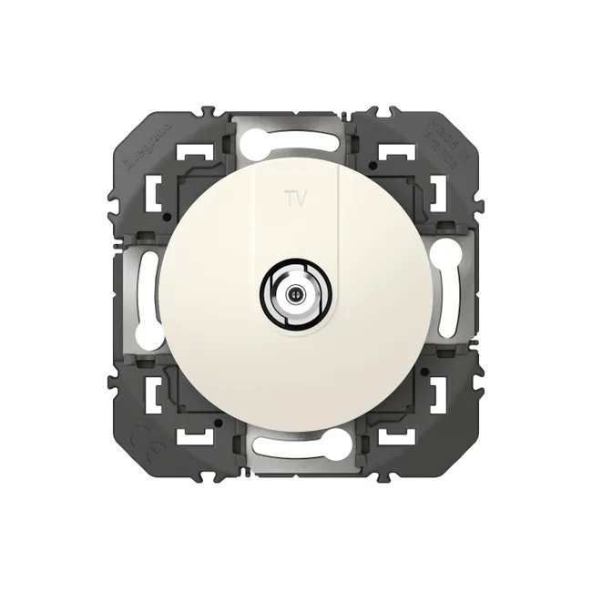 Image principale de Prise TV type F à assembler Dooxie, LEGRAND blanc