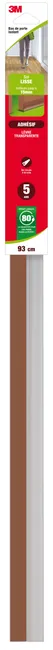 Image principale de Bas de porte à coller bavette Sol lisse classique 3M, L.93 cm marron