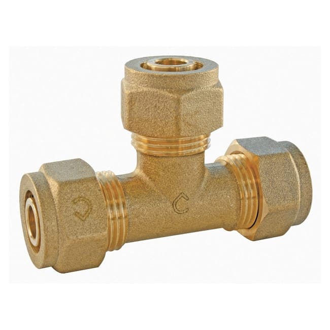 Image principale de Raccord à compression - té égal - PER Ø16