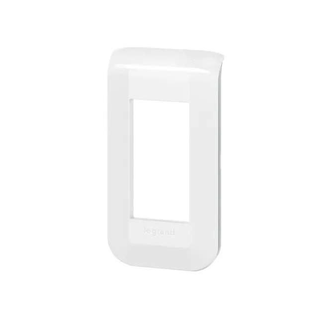 Image principale de Legrand - Plaque de finition Mosaic montage vertical blanc RAL9003 - 078823L
