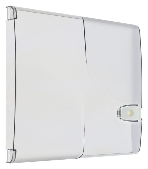 Image principale de Porte transparente SIEMENS pour tableau électrique 1 rangée, IP40, IK07, dimensions 225 x 250 x 32 mm