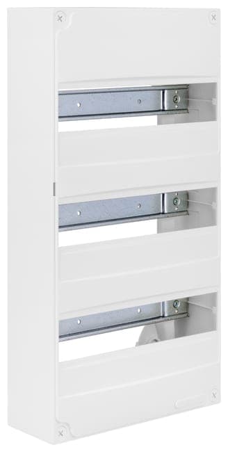 Image principale de Tableau électrique nu 3 rangées Siemens, IP30, IK05, dimensions 475x250x97 mm, montage GTL ou saillie