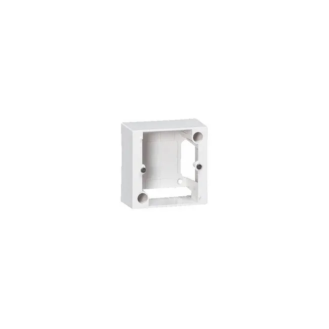 Image principale de Legrand - Cadre saillie 1 poste pour montage prise 80x80mm 82x82x40mm ivoire - 55439