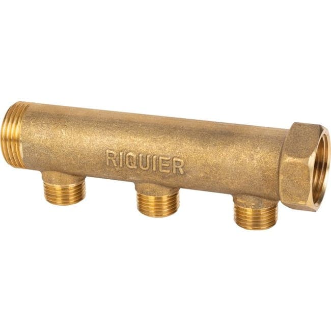 Collecteur 3 sorties - MF 1' - M 1/2' - Riquier