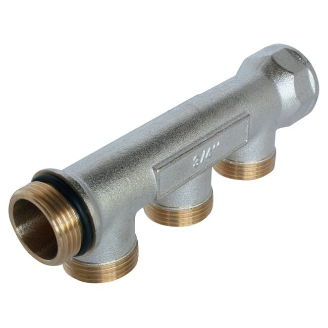 Collecteur de distribution 3 sorties à portée conique easy lock 3/4ek