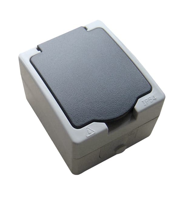 Image principale de Prise en saillie 16A 2P+T IP54 - Aquae - Zenitech