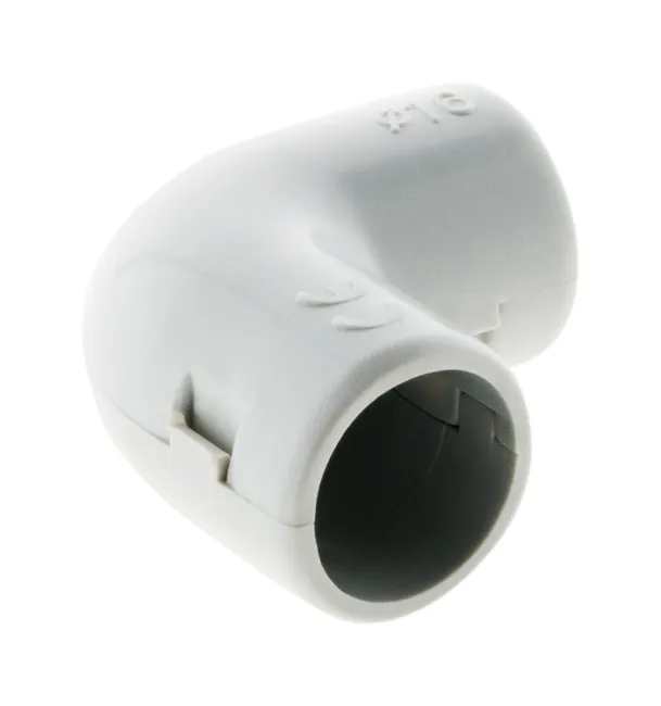 Image principale de Lot de 10 équerres IRL Ø16mm - Gris - Zenitech