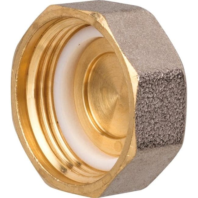 Bouchon de collecteur à visser - Laiton - Femelle - Filetage 3/4'