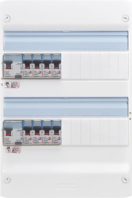 Image principale de Tableau électrique équipé Legrand - Spécial pour logement T1 ou T2