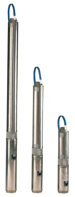 Pompe immergée pour forage série KIT S4 - S4- 13 M - Mono - 0,75 kW avec coffret de démarrage