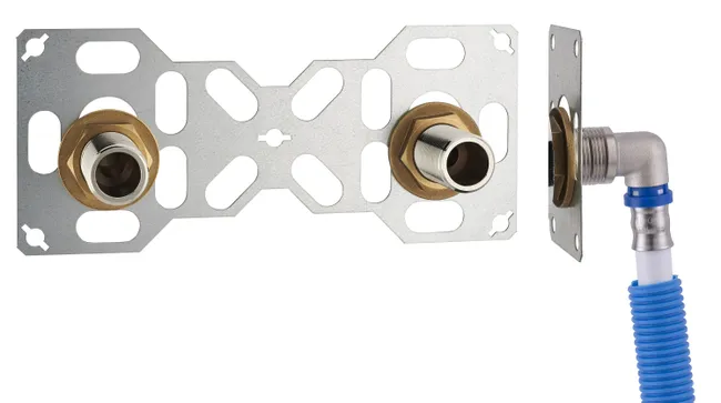 Image principale de Platine sortie de Cloison double Multicouche à Sertir Ø16 pour douche / baignoire FIXSYSTEM