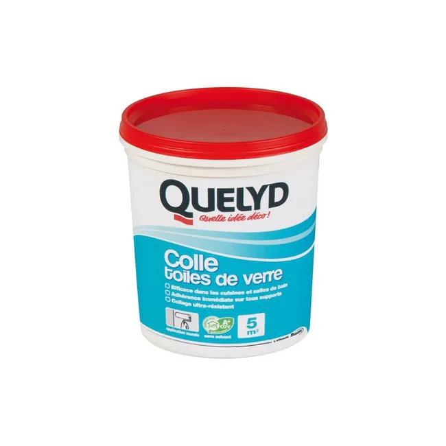 Image principale de QUELYD COLLE TOILE DE VERRE 1KG QUELYD - 30601712