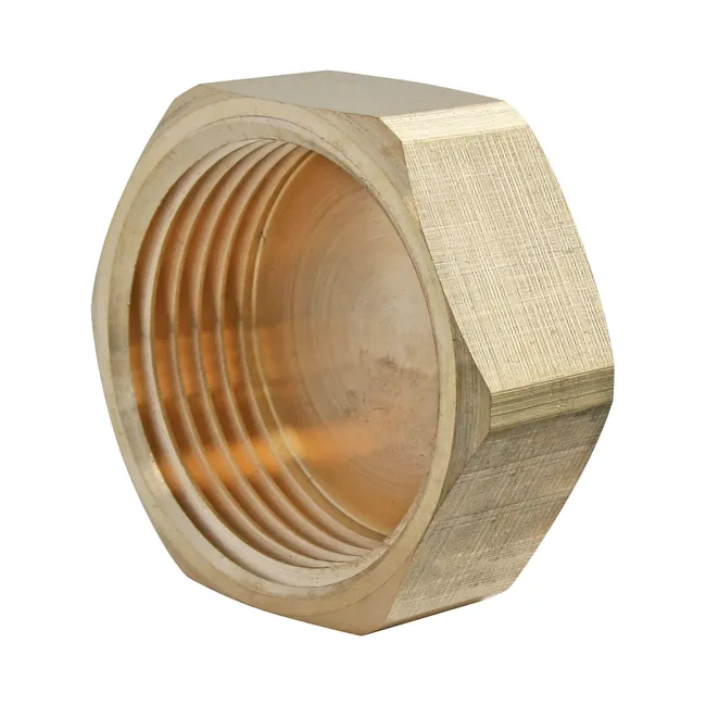 Image principale de Bouchon laiton brut - Femelle 20/27 - Sachet 2 pièces