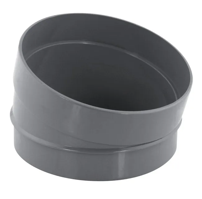 Image principale de Secteur de Coude PVC évacuation 15° mâle/femelle Ø100