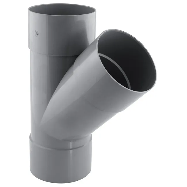 Image principale de Culotte PVC évacuation 45° femelle/femelle Ø100