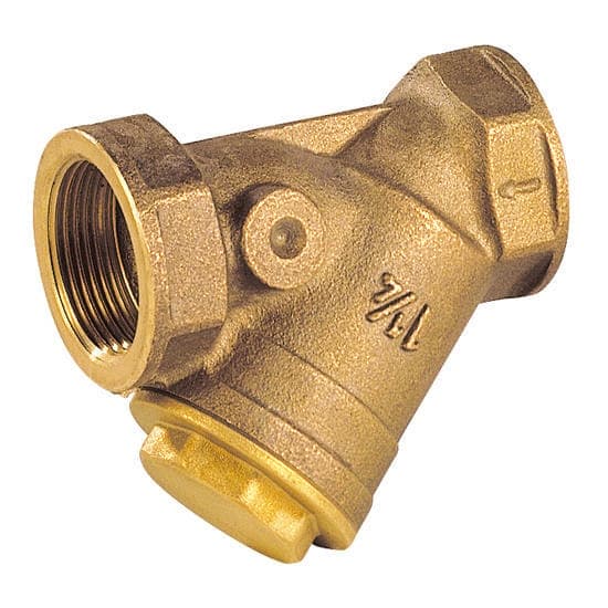 filtre à tamis - en y - taraudé bsp - 1 1/2 - bronze - sferaco 202008