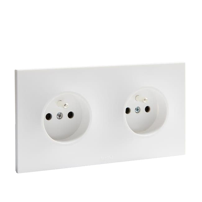 Image principale de Double prise de courant 2P+T NEPTUNE - LEGRAND