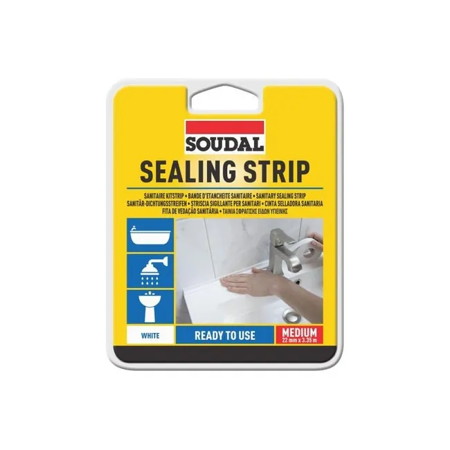 Image principale de Sealing strip - Bande d'étanchéité autocollante - Soudal - 22 mm x 3,35 m