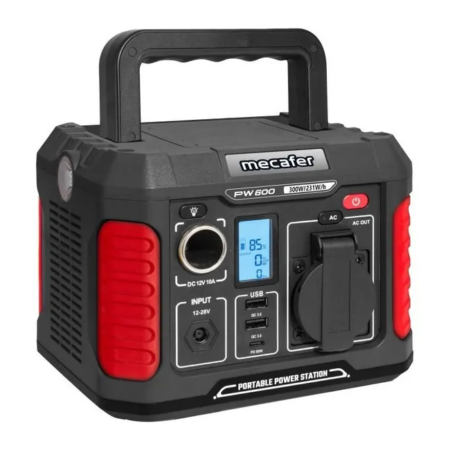 Image principale de Station d'énergie MECAFER 600W - PW600