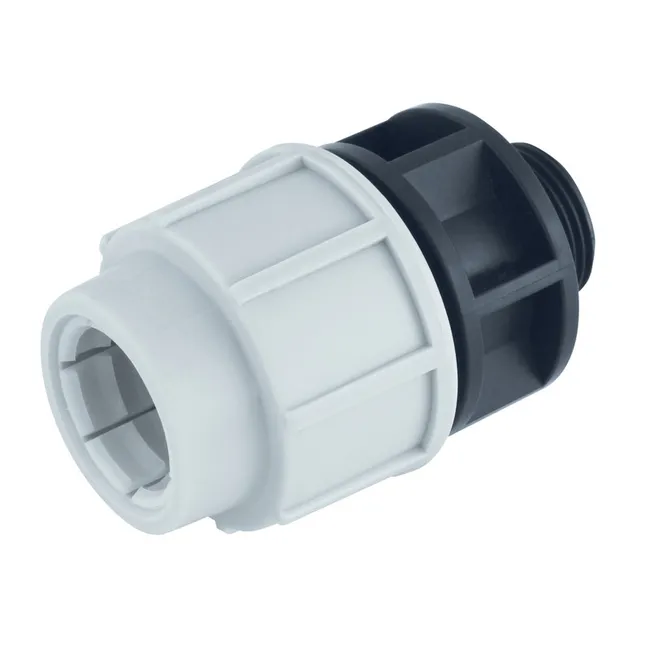 Image principale de Manchon compression fileté mâle pour tube PE Ø20x1/2"