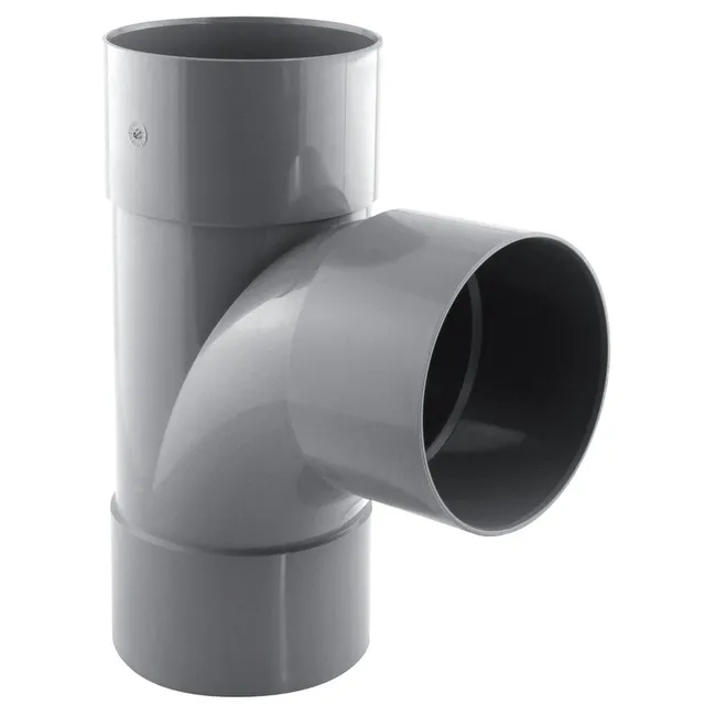 Image principale de Culotte PVC évacuation 87° femelle/femelle Ø100