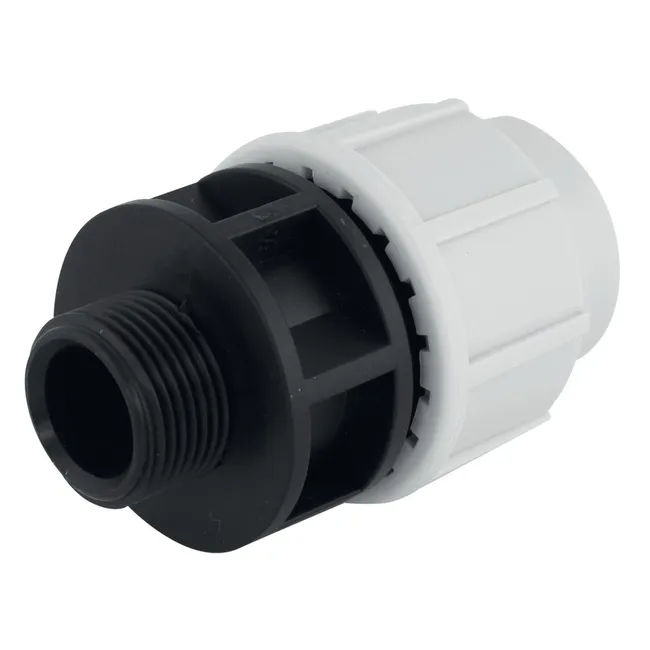 Image principale de Manchon compression fileté mâle pour tube PE Ø25x3/4"