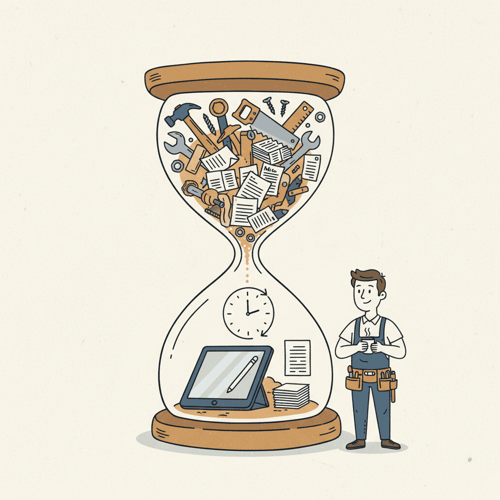 Comment gagner 1h par jour sur vos devis quand vous êtes artisan