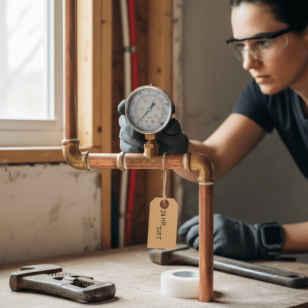 The Secret Trick Plumbers Never Tell You: 24h Pressure Test