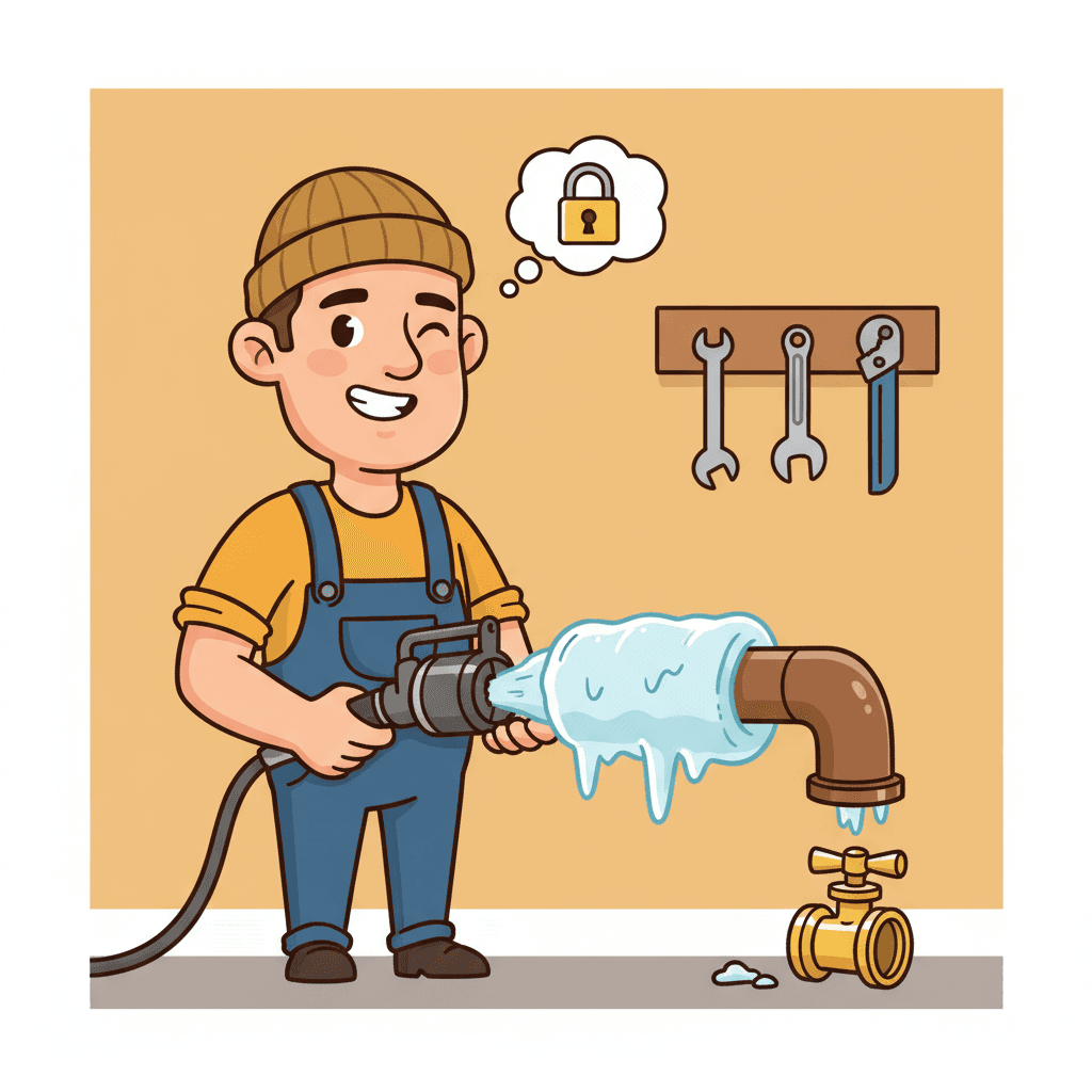 The Secret Trick Plumbers Never Tell You: Pipe Freezing