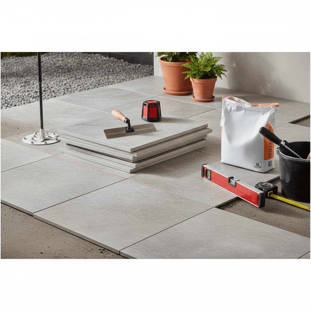 Prix du carrelage extérieur au m2 : Guide complet 2026